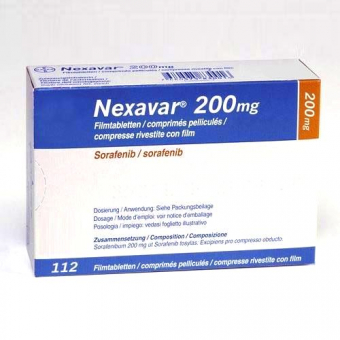 Сорафениб Нексавар 200 мг